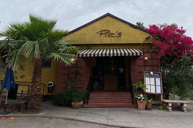 Pias Restaurant in Gulfport, FL. 