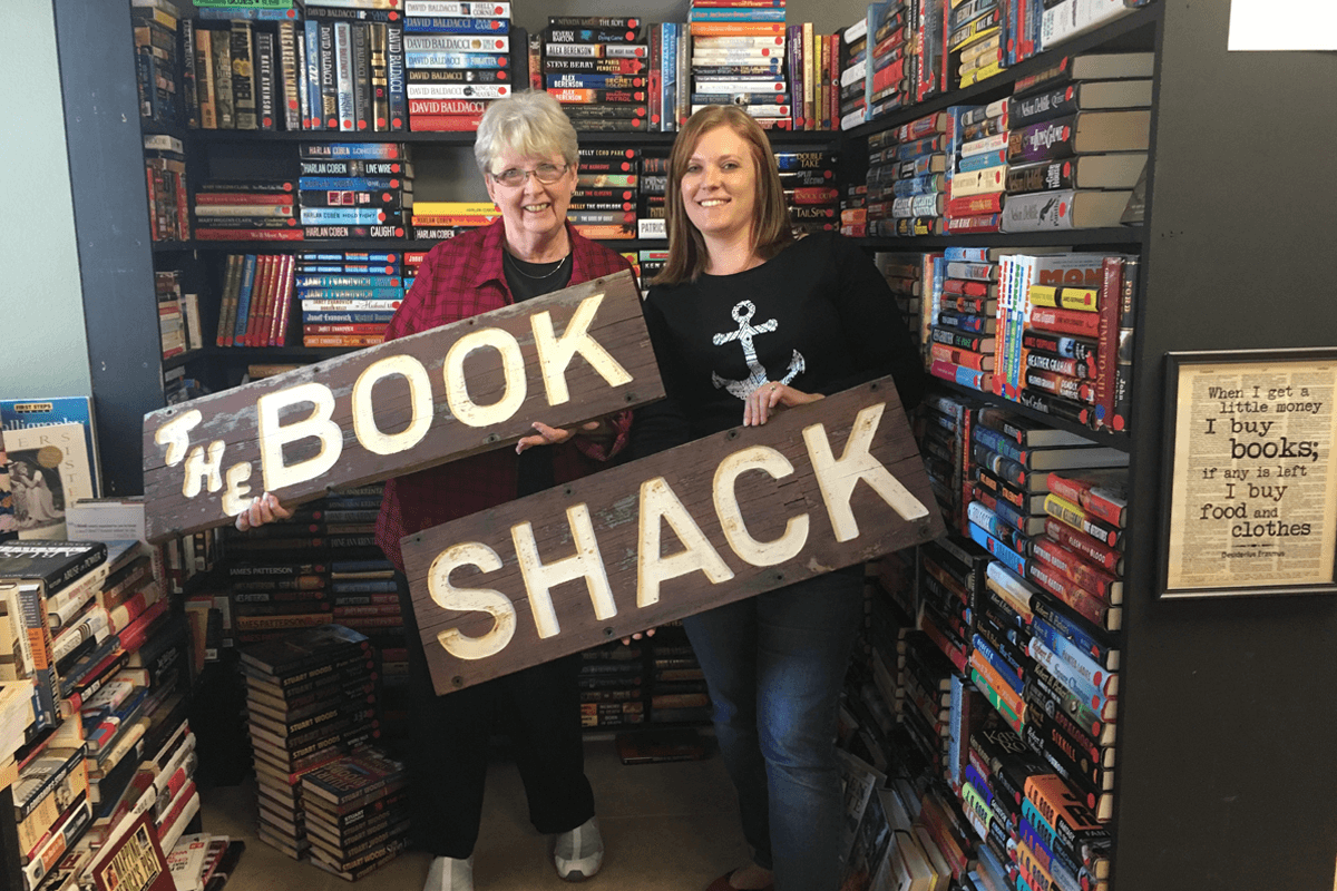 The Book Shack Owners