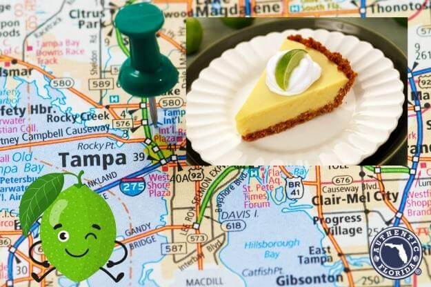 Tampa Key lime pie graphic 