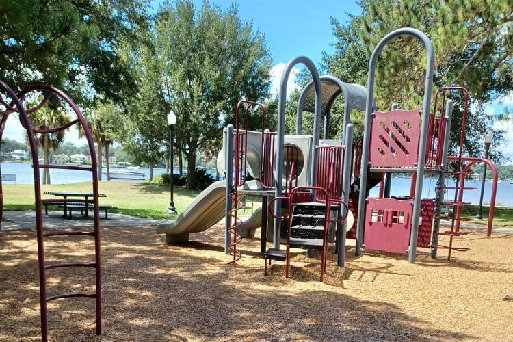 Stinson Park playground. 