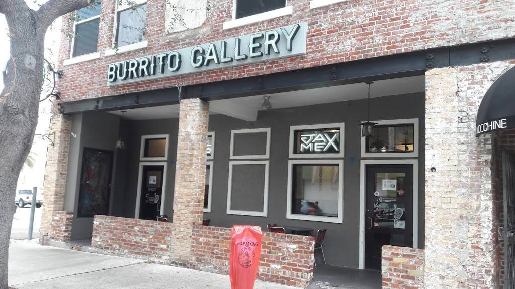 Front entrance of Burrito Gallery in Downtown Jax