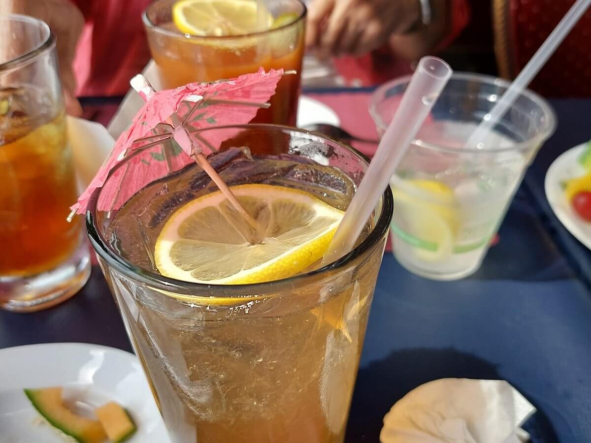 Drinks from the St. Johns Rivership.
