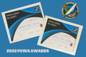 2022 FOWA Excellence in Craft Award Recipient
