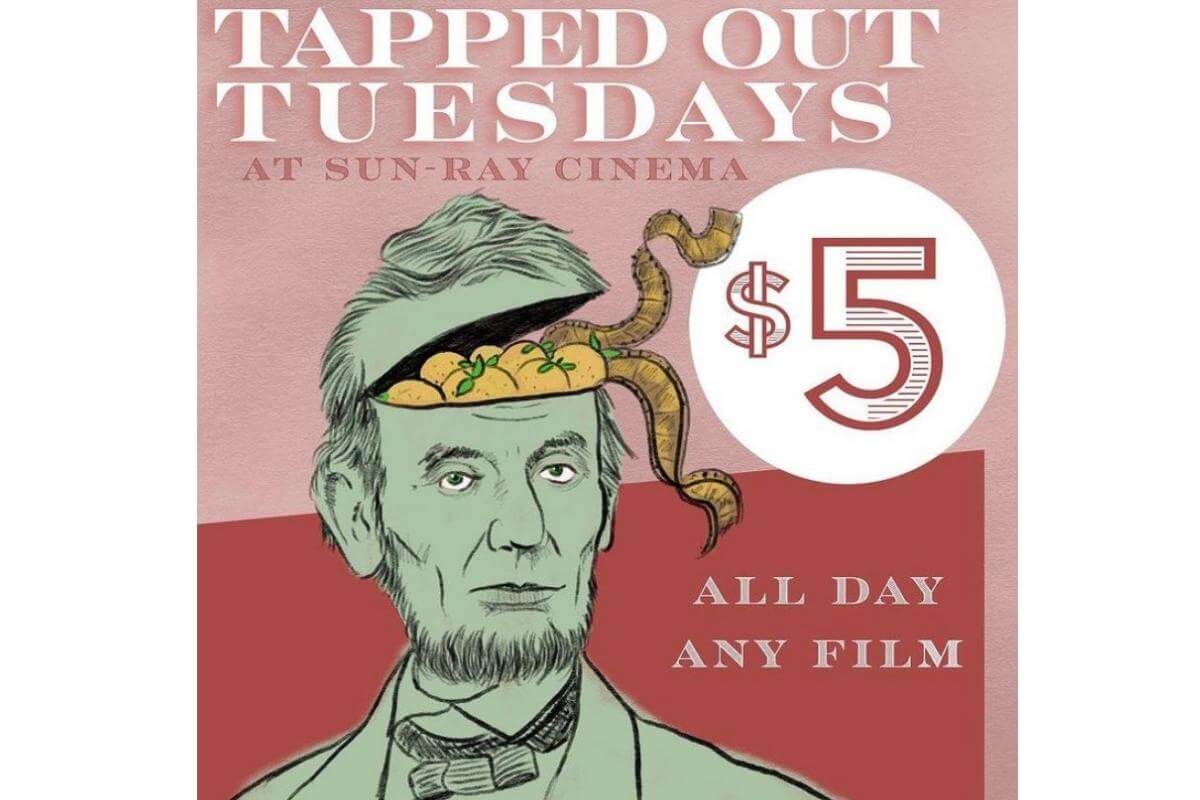 SunRay Cinema Tapped Out Tuesday