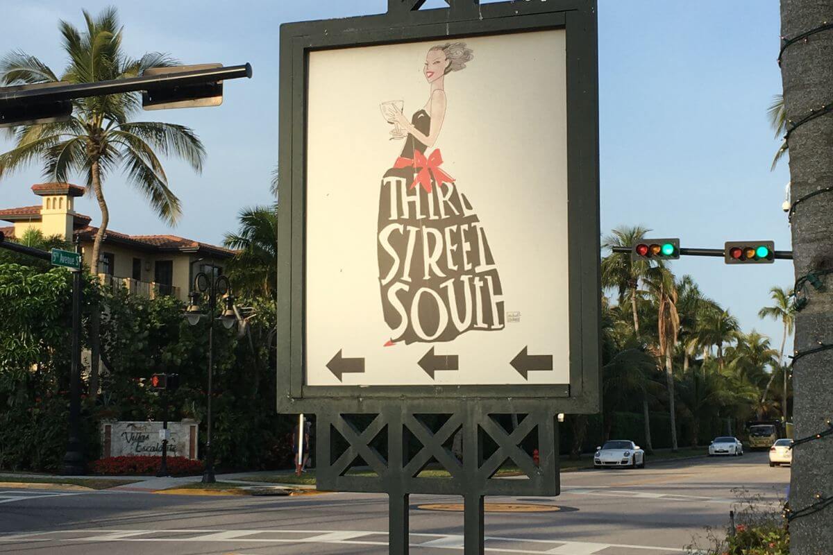 sign for Third Street South