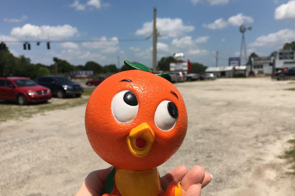 Waldo Farmers and Flea Market with Florida Orange Bird.