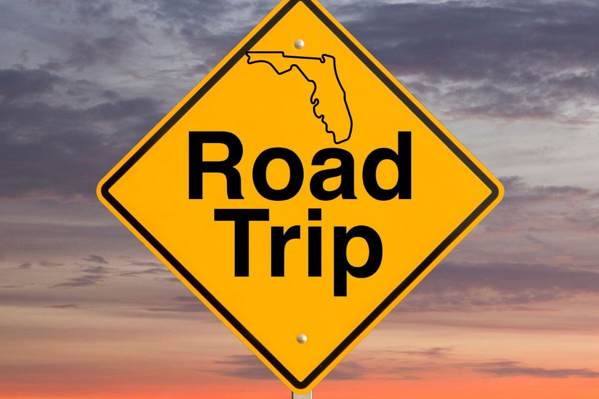 Florida Road Trip sign.