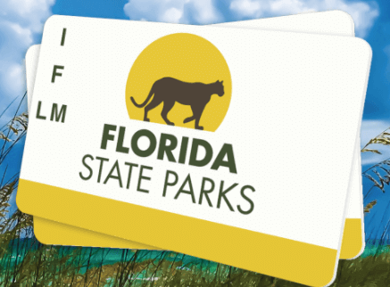 Advertisement for a Florida State Park Annual Pass