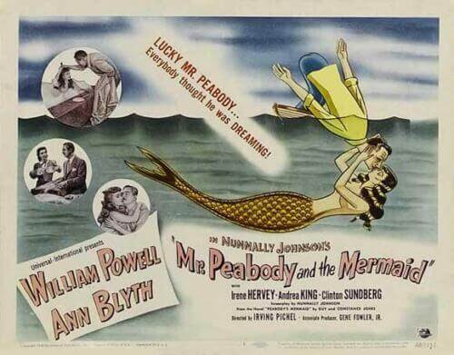 Poster of Mr. Peabody and the Mermaid. 