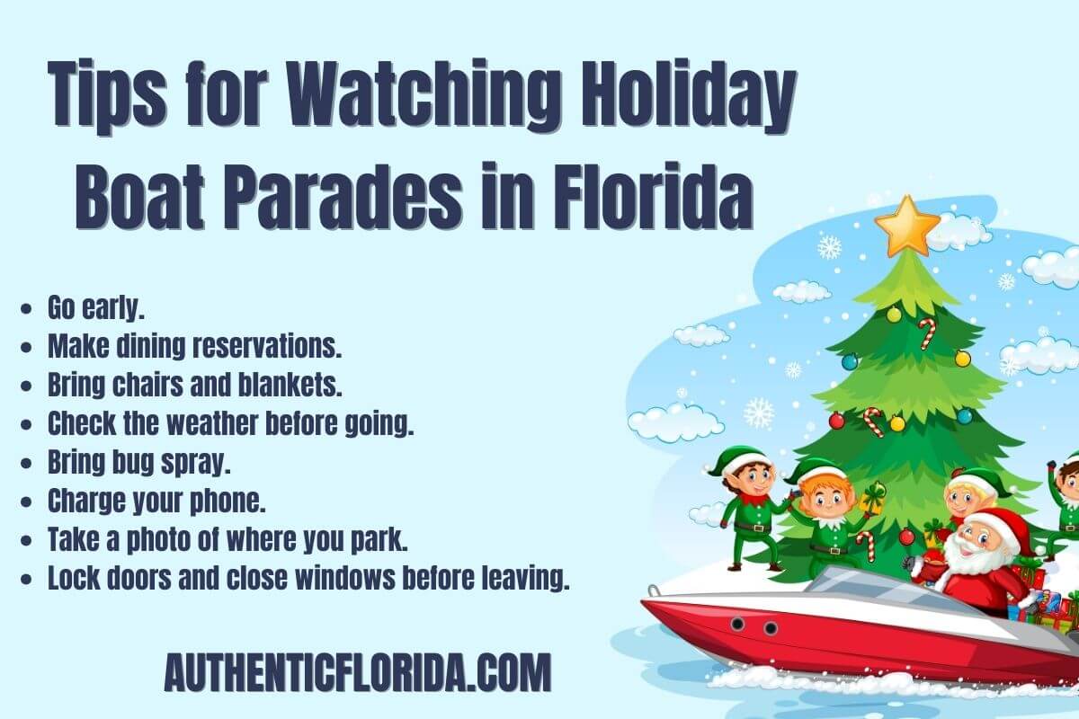 Tips for Watching Holiday Boat Parades in Florida. 
