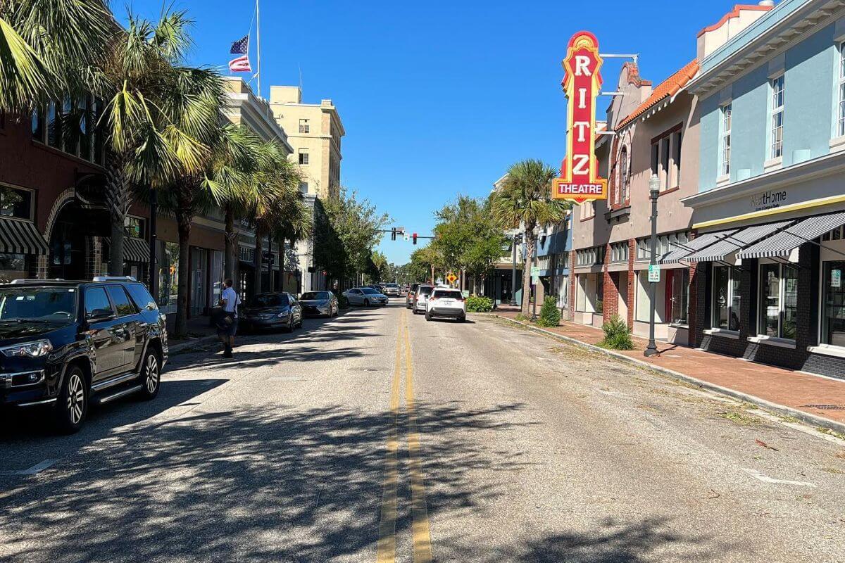 Downtown street one of the things to do winter haven. 