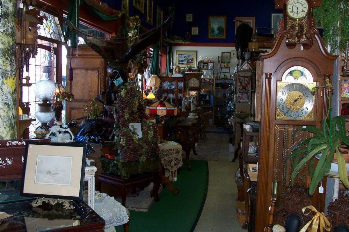 Antique shop.