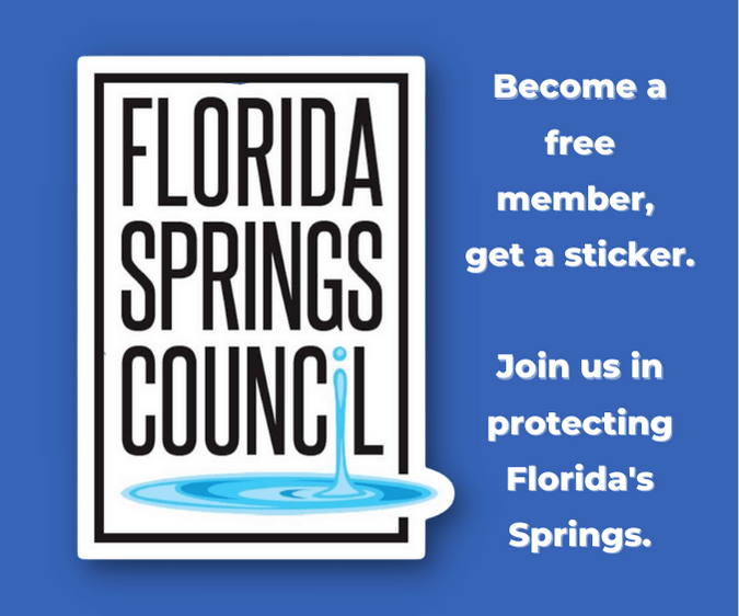 Florida Springs Council ad