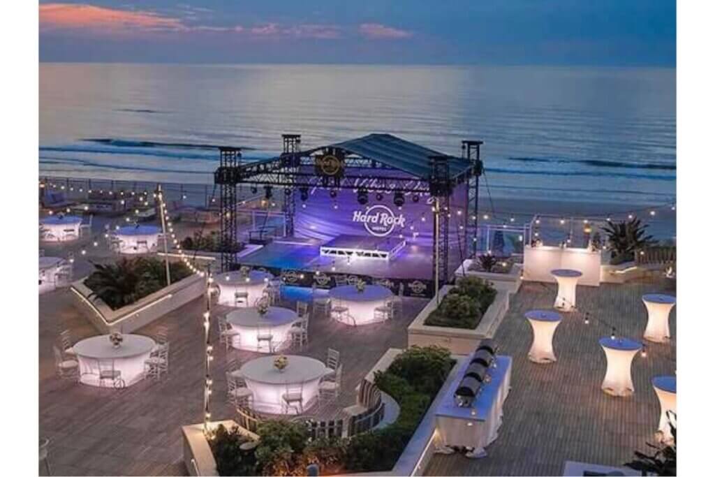 Hard Rock Hotel Daytona Beach Terrace Stage