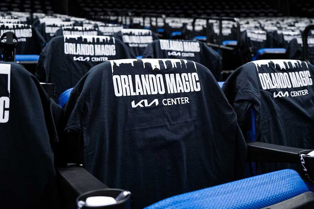 Orlando Magic Kia Center seats photo