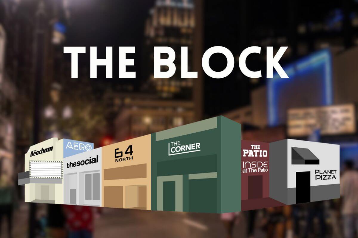 The Block in downtown Orlando.