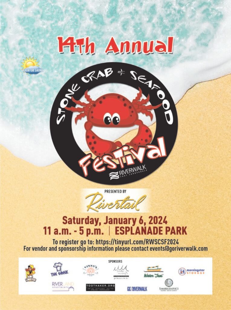 14th Annual Riverwalk Stone Crab and Seafood Festival
