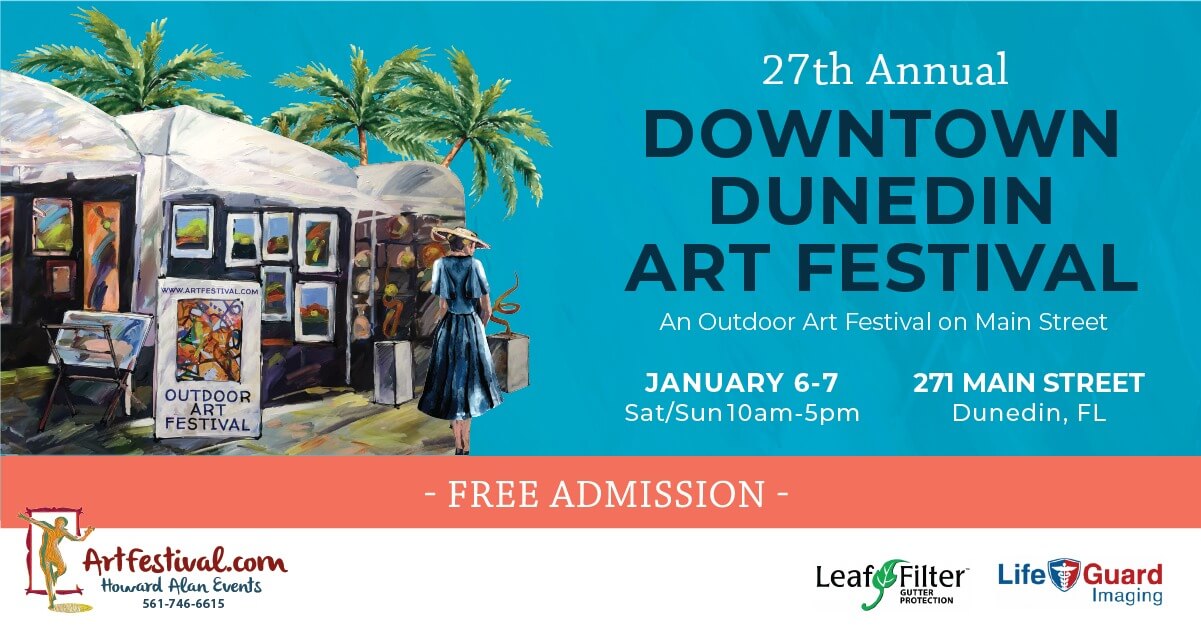 27th Annual Downtown Dunedin Art Festival 2024