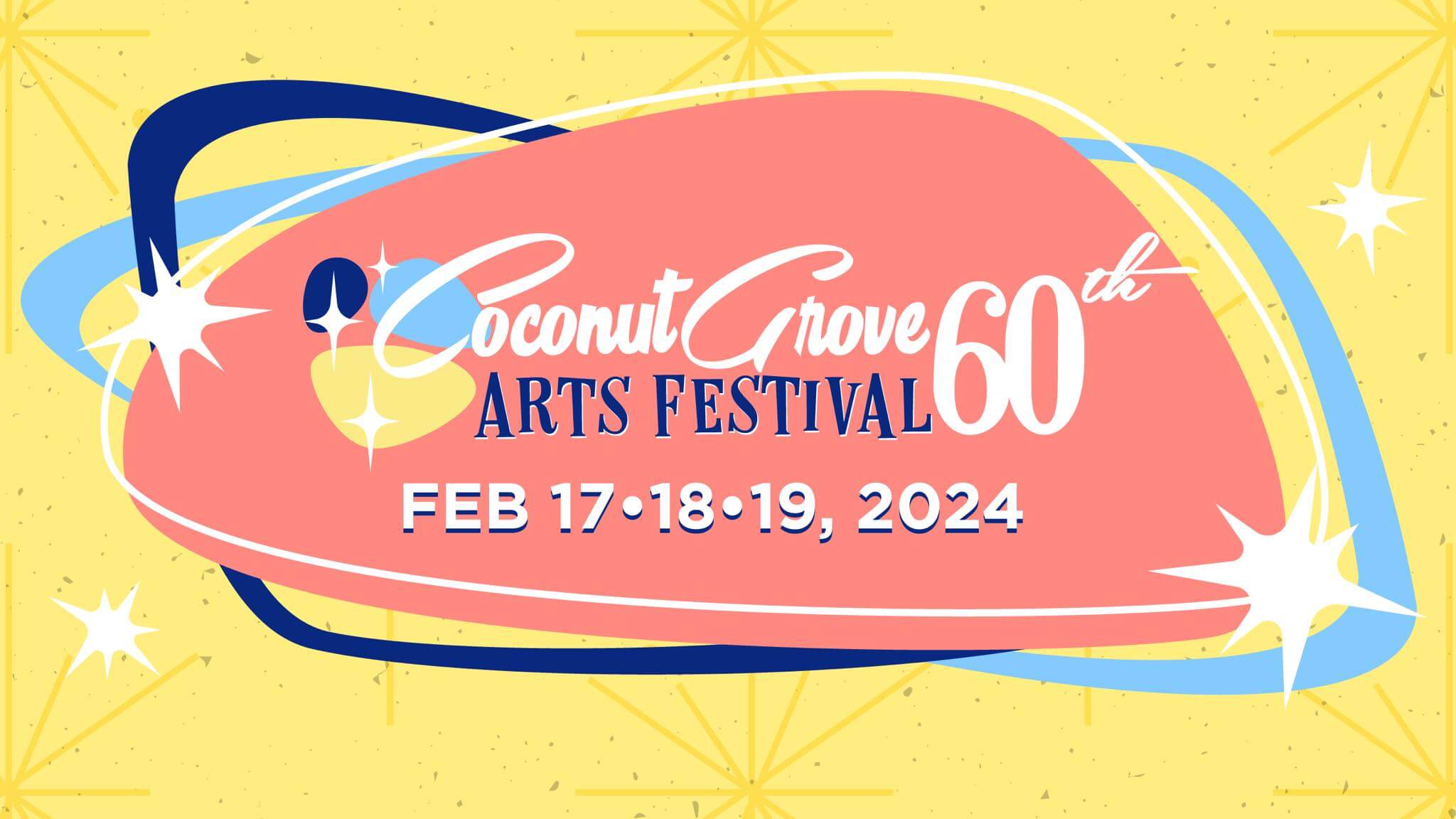 Cconut Grove Art Festival Promotional Flyer