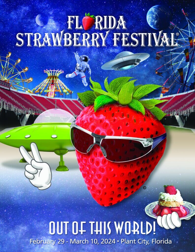 Plant City Strawberry Festival Promotional Flyer