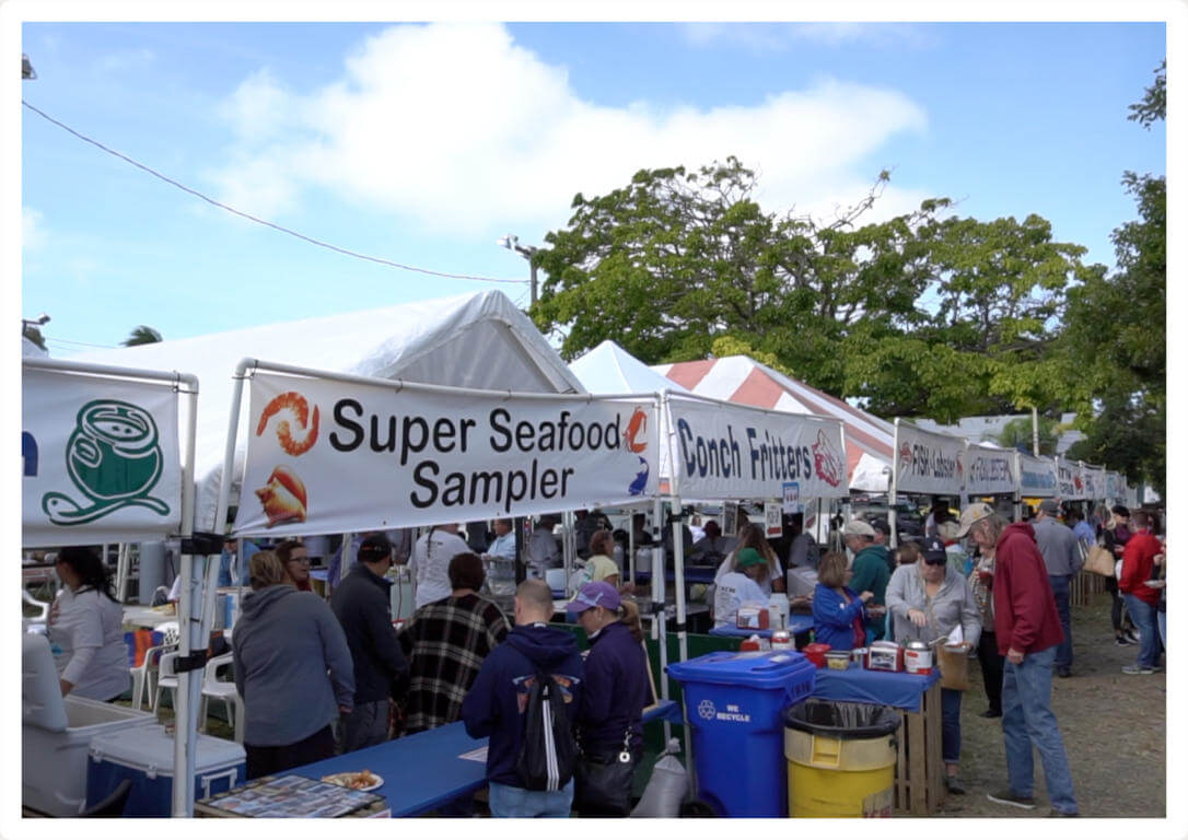 Seafood Festival Booths