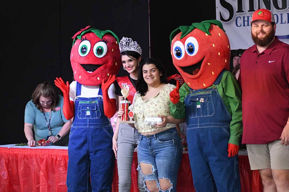 Strawberry Festival winners