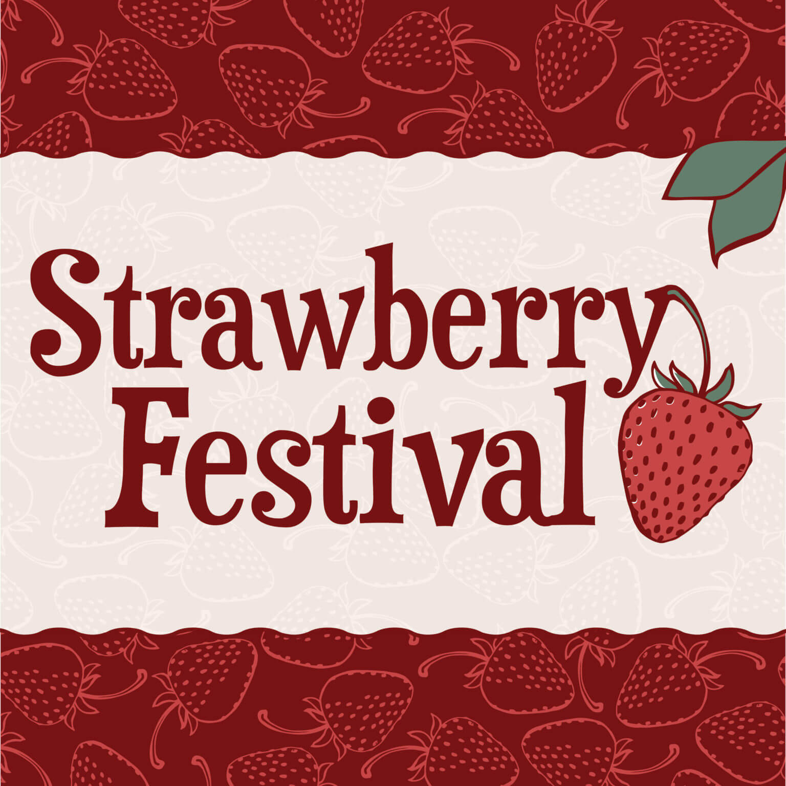 The Villages strawberry festival promotional flyer