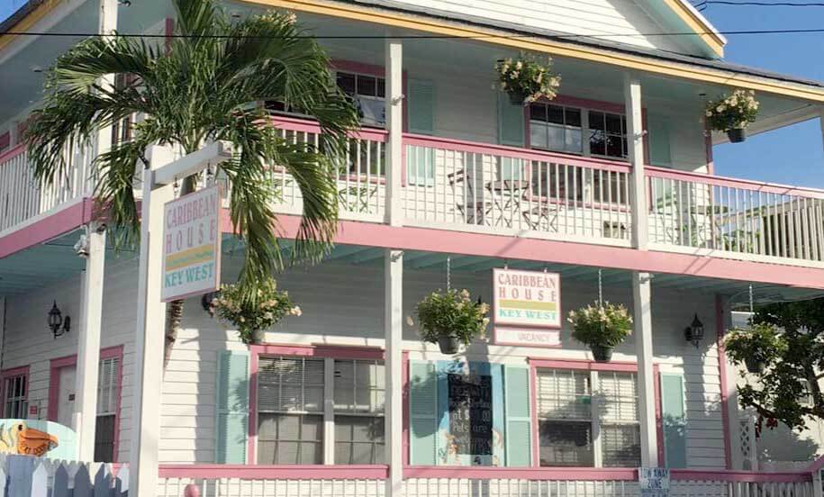 Caribbean House Key West exterior. 