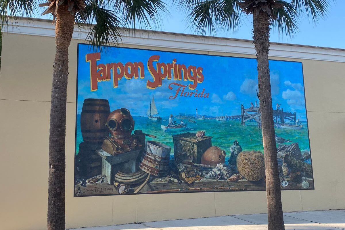 Tarpon Springs mural