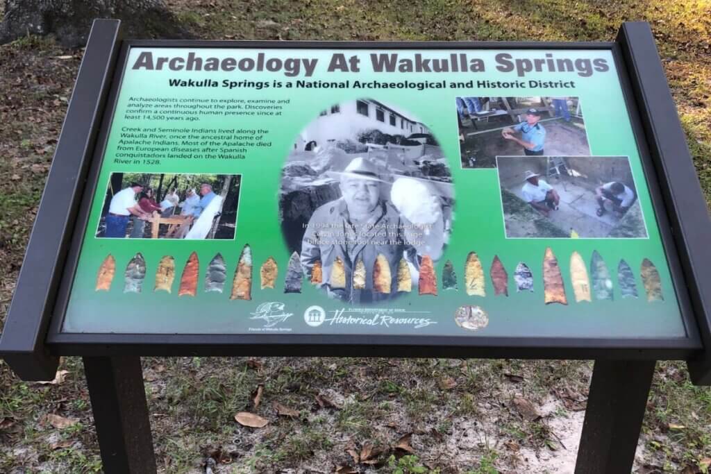 Archaeology at Wakulla Springs