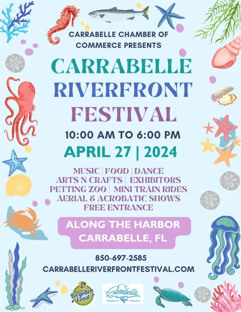Carabelle Riverfront Festival 2024 Flyer