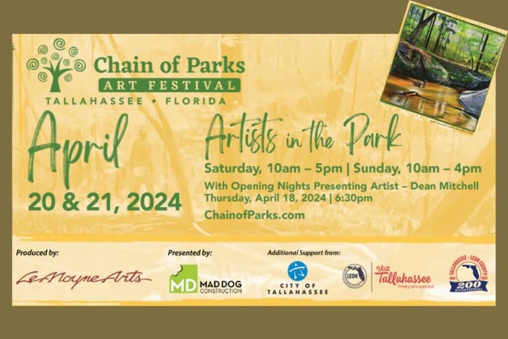 
Chain of Parks Art Festival 2024 in Tallahassee