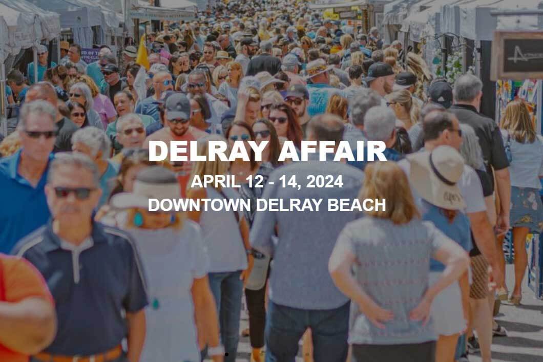 Delray Affair Promotional Flyer
