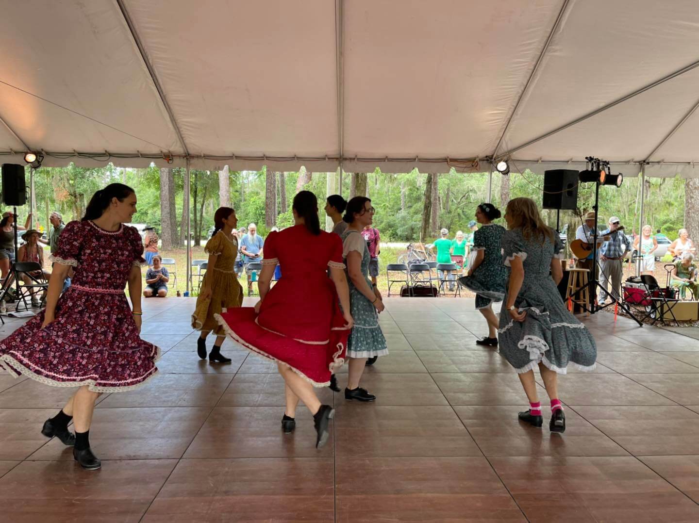Florida Folk Festival Dancing 