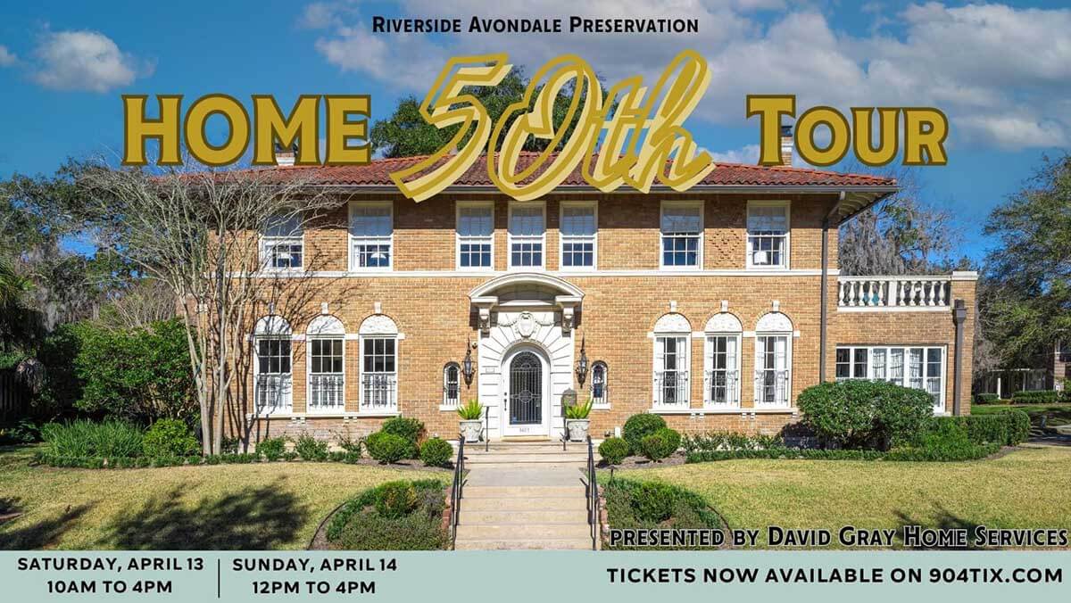 Riverside Avondale 50th Home Tour Promotional Flyer 