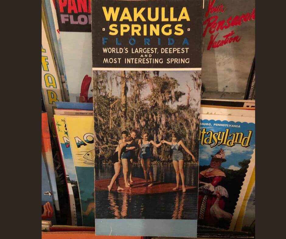 Wakulla Springs vintage brochure