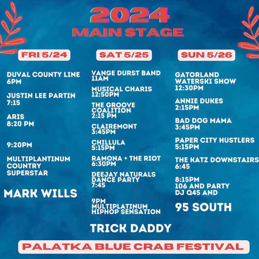 Crab Festival Music Lineup
