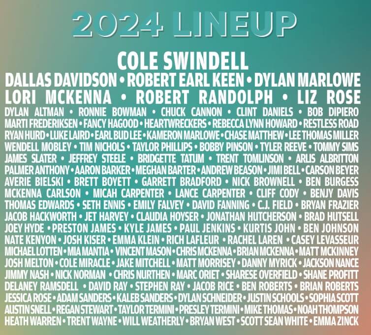 Key West Songwriters Fest Performers 2024