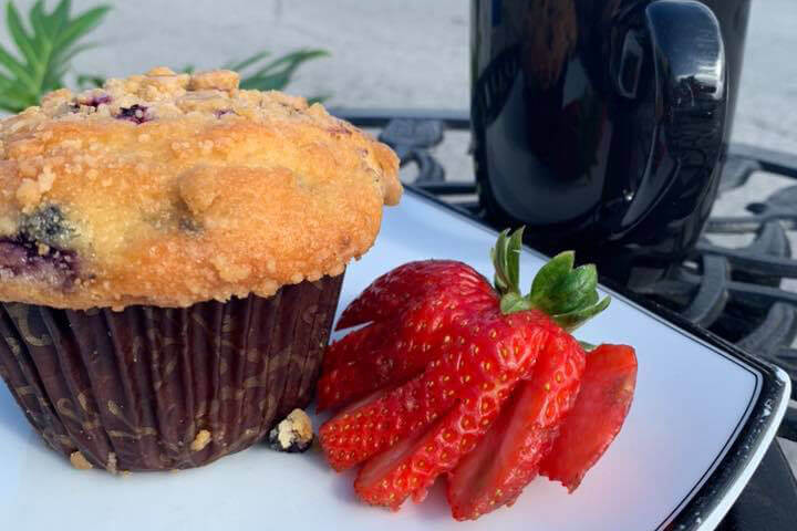 Muffin from Cheeser's Palace Cafe 