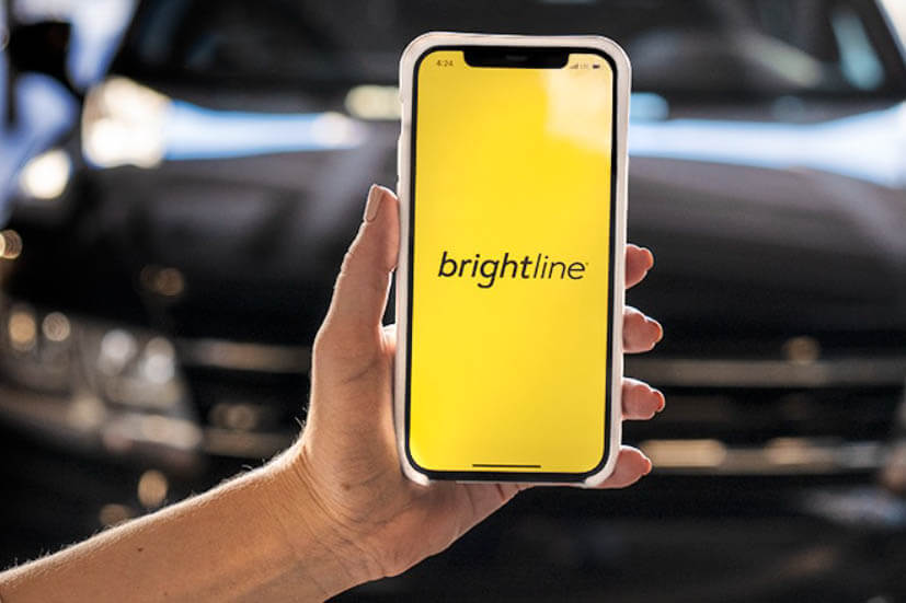 Brightline on phone.