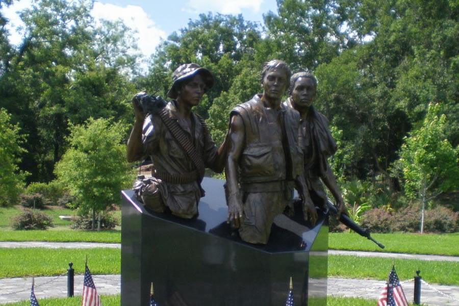 Florida State Parks Veterans Statue
