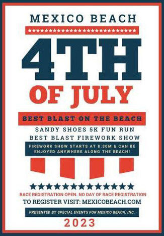 Mexico Beach Fourth of July