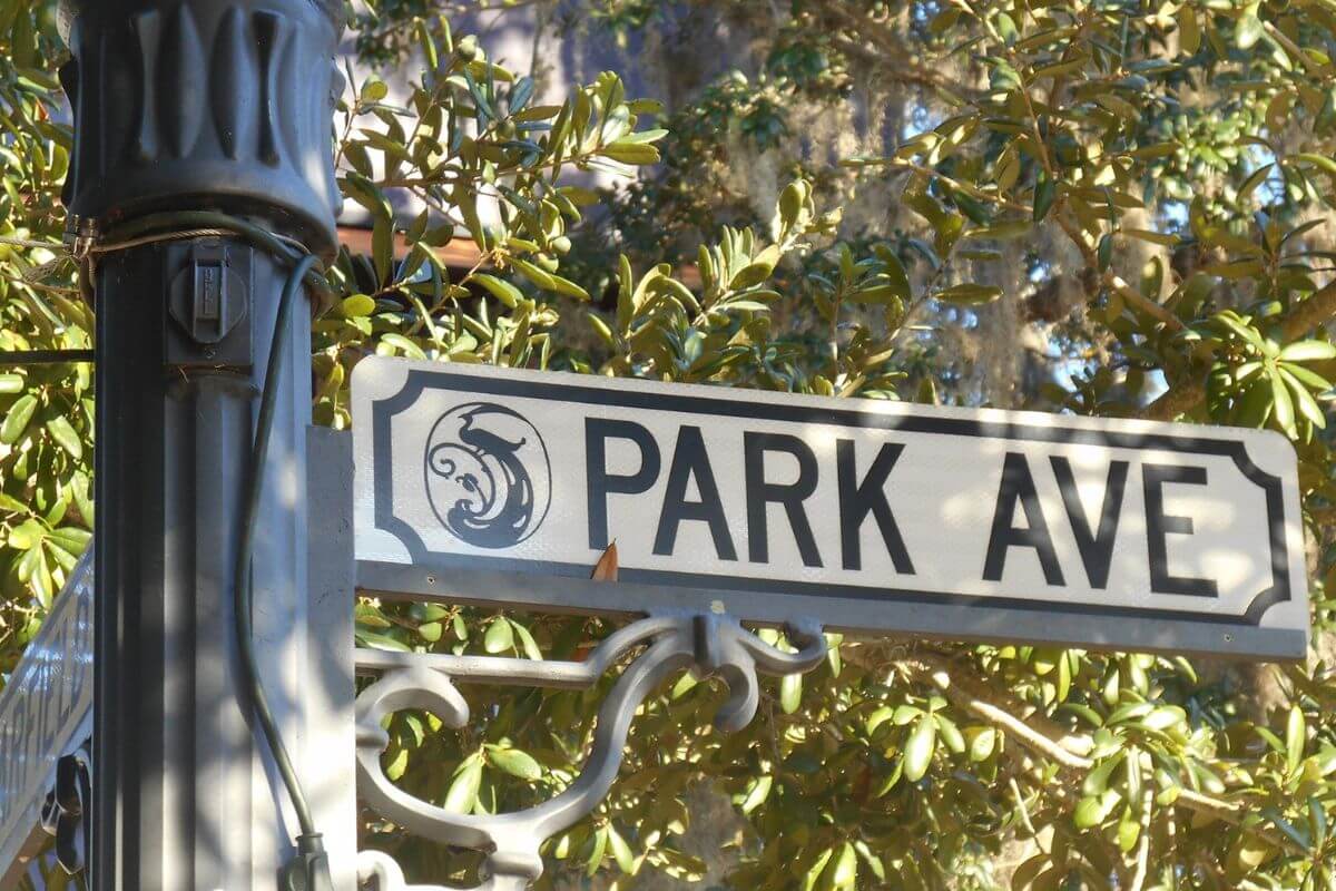 Park Avenue in Winter Park