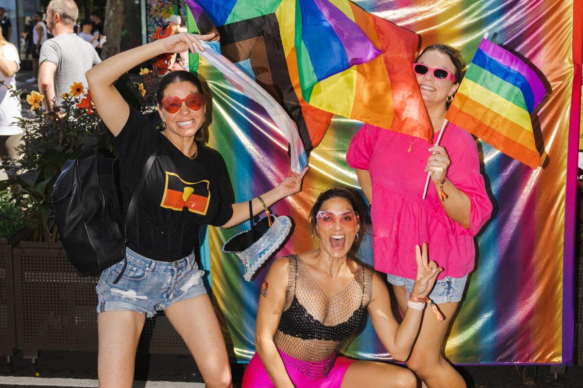 Three Florida Pride participants