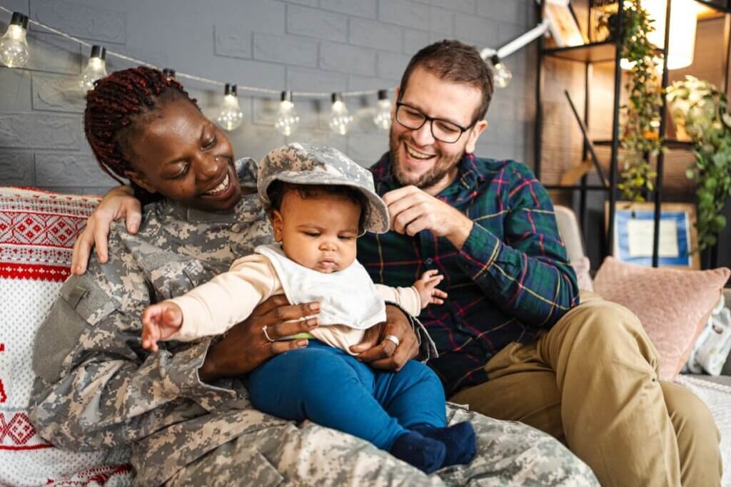 US Military family