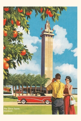 Vintage Citrus Tower in Clermont graphic