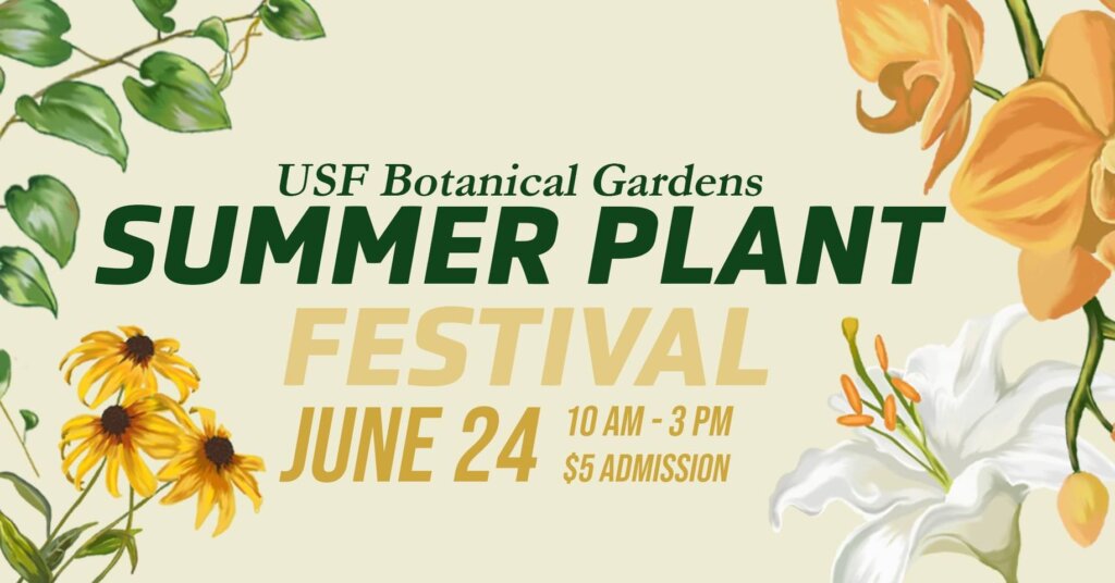 USF Botanical Garden Summer Plant Festival 2023