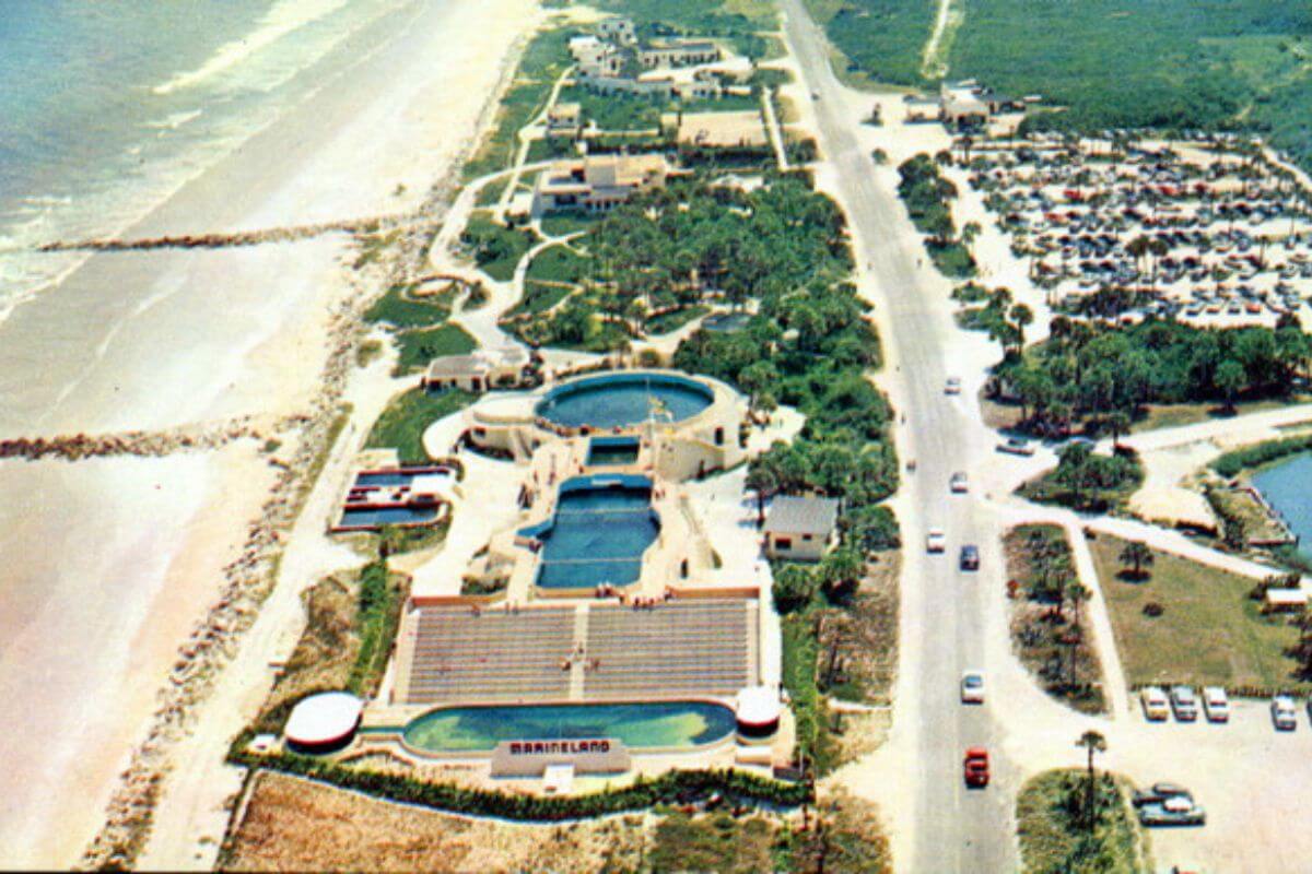 aerial view of property.