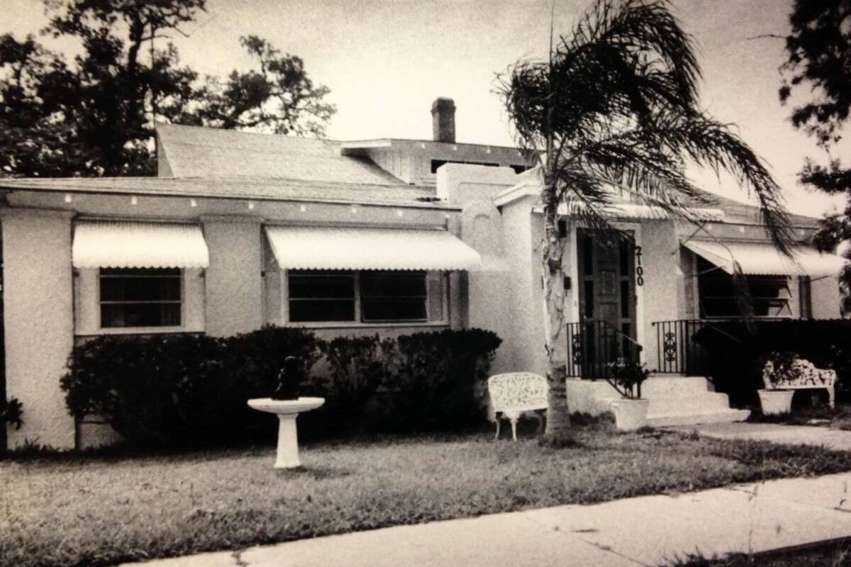 The Morrison's original house in Melbourne FL