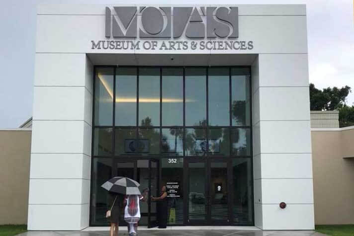 Museum of Arts and Sciences Entry. 
